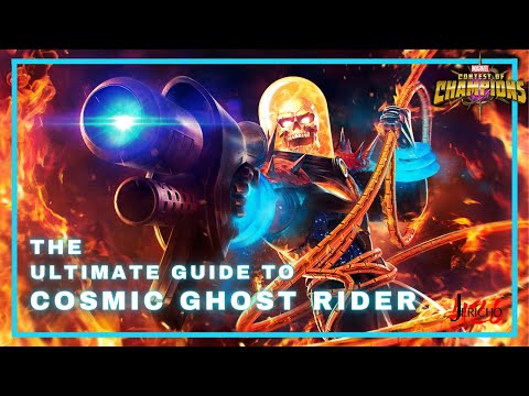 Long Fight Rotation for Cosmic Ghost Rider Marvel Contest of Champions