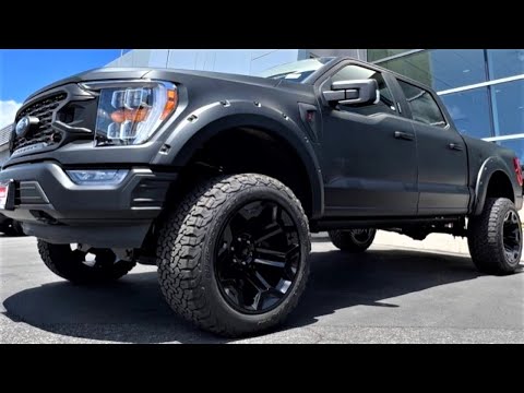 2022 Ford F-150 Black Widow Armed Forces Edition: This Ain't No Regular F-150!
