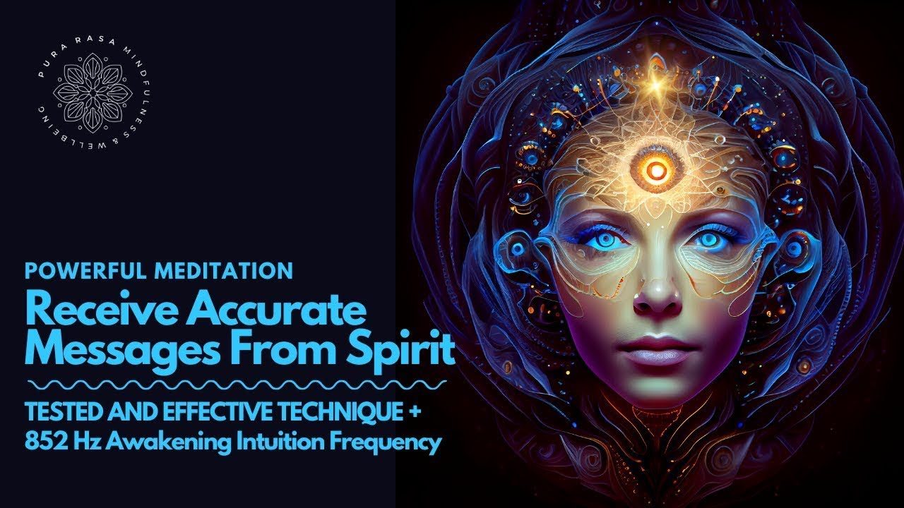 Connect To Your Spirit Guide, Unlock Psychic Communication, Guided Meditation