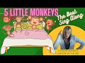 Five Little Monkeys Jumping on the Bed Song | Kindergarten Songs