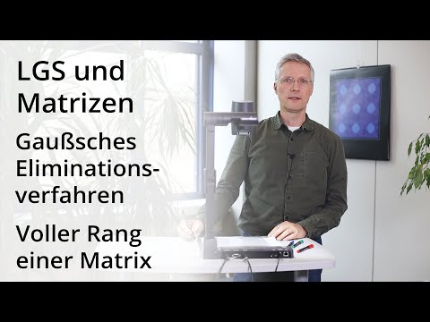 LGS und Matrizen - Voller Rang einer Matrix