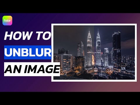 Desenfocar imágenes: Herramienta online gratuita para arreglar fotos borrosas | Fotor
