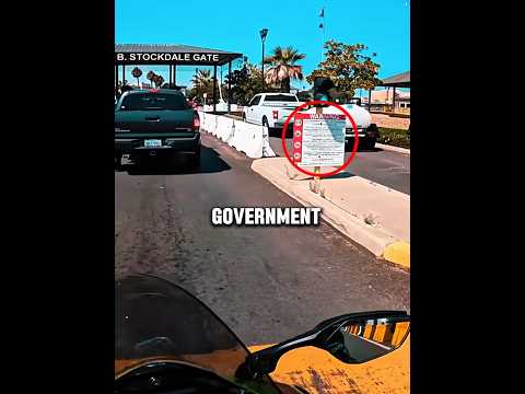 Wrong Turn into a Military Base😨