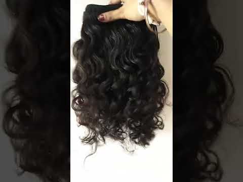 Virgin Curly Human Hair, Cuticle Aligned Hair