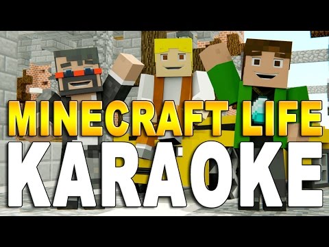 ♪ MINECRAFT SONG 'Minecraft Life' Instrumental / Karaoke