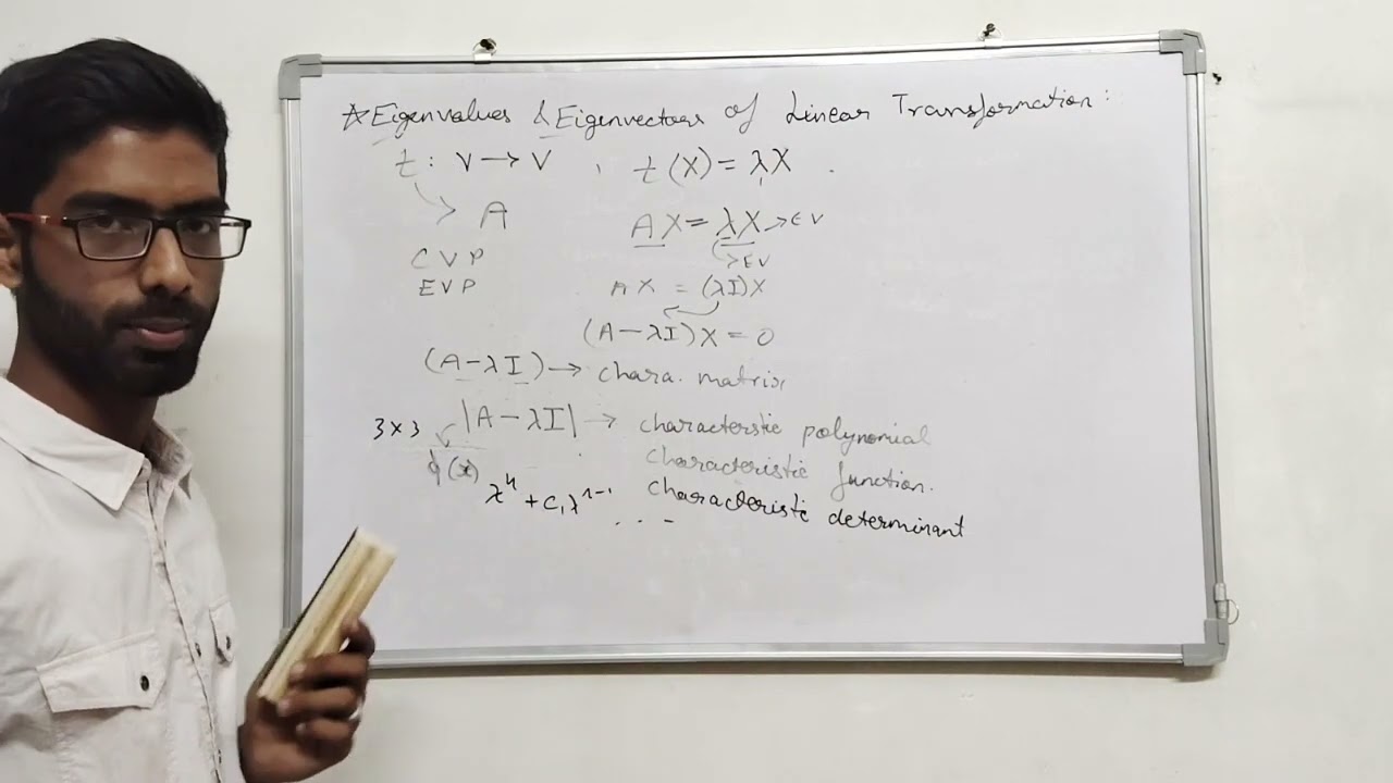 Eigenvalues and Eigenvectors of Linear Transformation