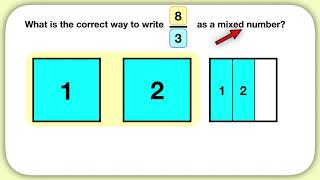 Improper Fraction to Mixed Number