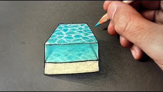 Comment dessiner de l'eau réaliste et translucide [Tuto]
