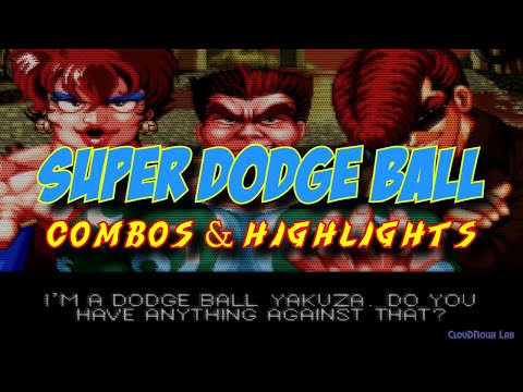 Super Dodge Ball Kunio (Neo Geo) - Combos & Highlights