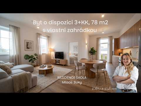 Prodej bytu 3+kk 78 m2, Mladé Buky