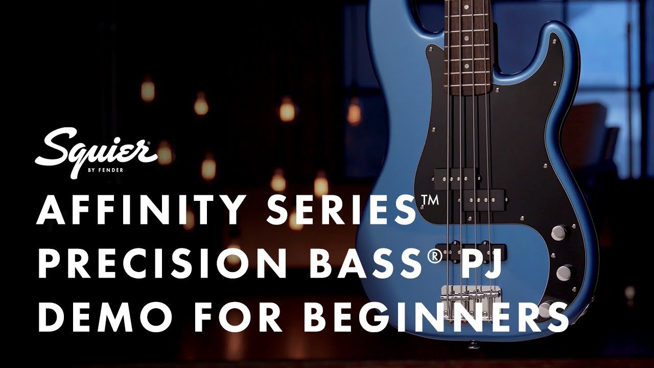Squier Affinity Series Precision Bass PJ Package - 3-Tone Sunburst