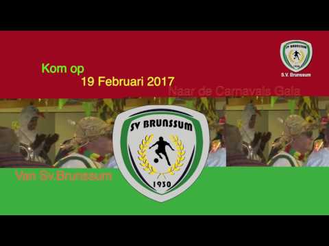 Sv BrunssumTV Carnaval reclaeme klaar