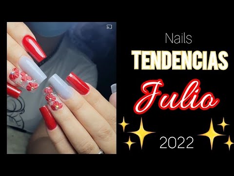 UÑAS TENDENCIAS JULIO 2022 #uñas2022 #uñasdecoradas #diseñosdeuñas #nails #tendenciaenuñas #2022