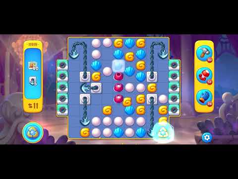 Fishdom level 11919 no boosters フィッシュダム ノーマル