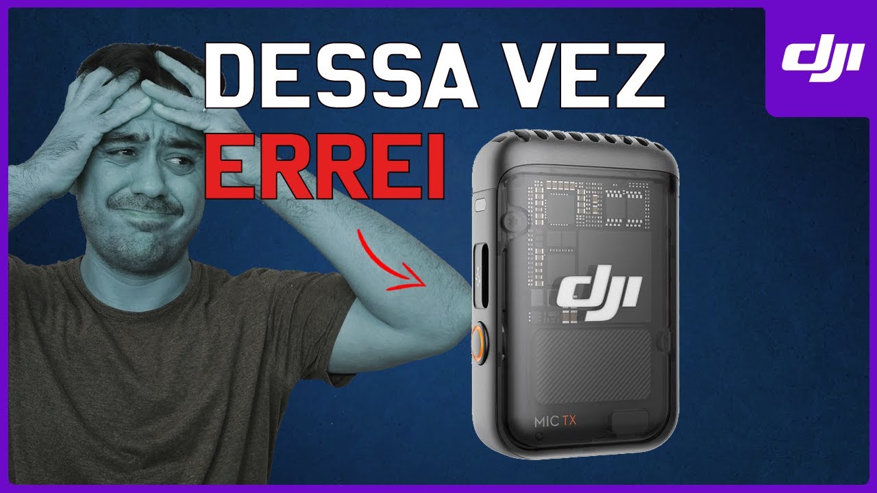 EVITE ESSES ERROS - DJI MIC 2
