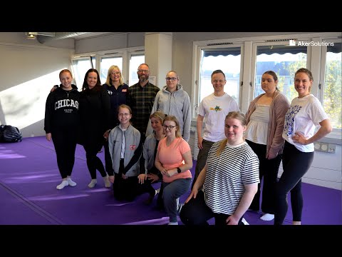 Aker Solutions and dance association form dance pairs!