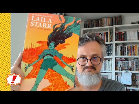 Kitinete HQ 654: AS MUITAS MORTES DE LAILA STAR, por Ram V e Filipe Andrade, editora Devir