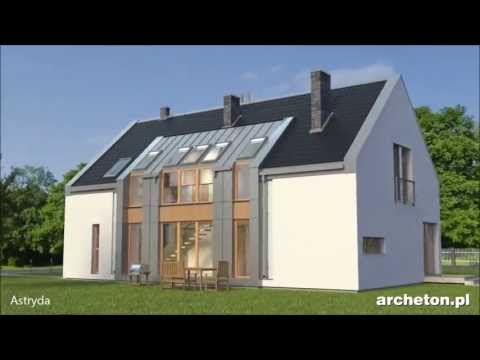 Projekt domu Astryda - archeton.pl