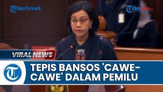 [FULL] Sri Mulyani Sebut APBN Sah Sebelum Penetapan Capres-Cawapres 2024, Tepis Keterikatan Bansos?