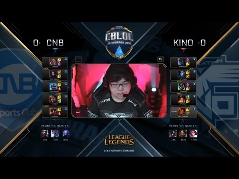 CNB x Kino (S2 Jogo 1) CBLoL 2016 - Melhores momentos