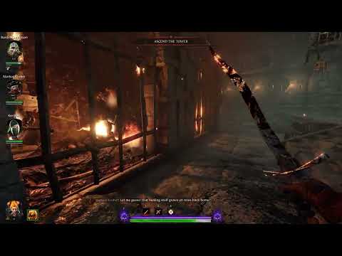 Warhammer: Vermintide 2 - Part 44 Recruit Campaign Tower of Treachery - PC 4K (2160P) 60FPS