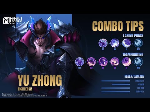 Hero Spotlight | Yu Zhong | Mobile Legends: Bang Bang