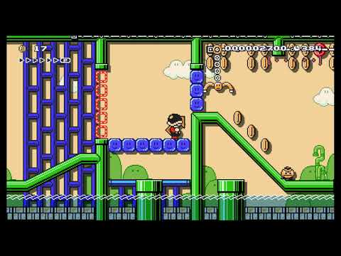 Super Mario Maker 2 pt007: Rhythm Switch Factory