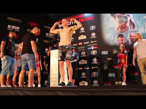 KSW 44: Paul Redmond vs Gracjan Szadzinski weigh-in