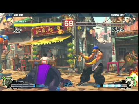 USF4: MMG Julio vs EG Ricky Ortiz PH Fight Club league - Round 2