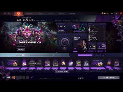 TI9 BATTLE PASS - THE INTERNATIONAL 2019 COMPENDIUM DOTA 2