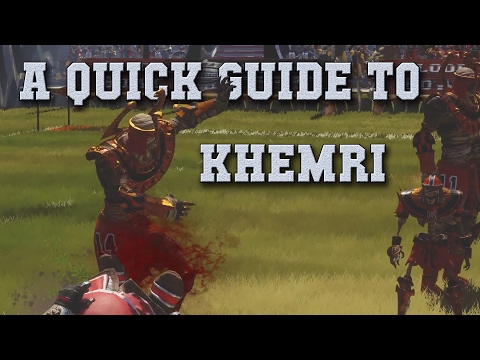 A quick guide to Khemri! Starting rosters and skill choice advice - Blood Bowl 2 (the Sage)