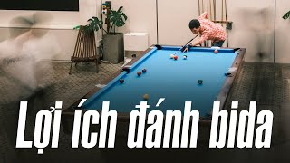 Lợi ích việc đánh bida với dân văn phòng