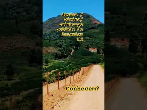 Cidade do interior MG # Divino # Luisburgo # conhecem??! aqui lugar  plantação de café #