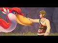 Zelda Skyward Sword HD 003 Waterfall Cave Bird Rescue Wing Ceremony