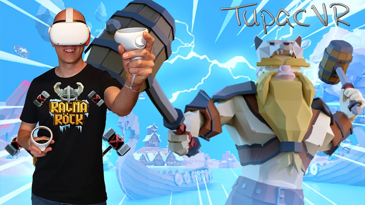 TupacVR - Ragnaröck - Ein richtig geiles Wikinger Game - Ersteindruck - First Impression - SteamVR / Quest 2