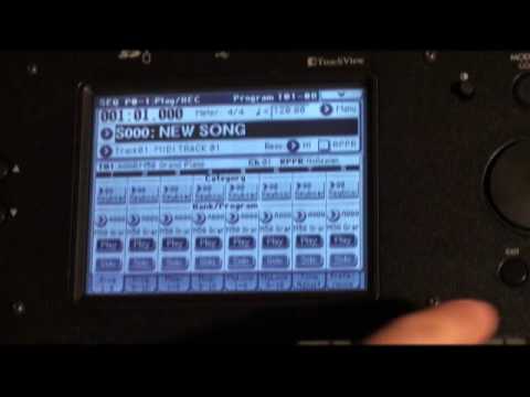 Korg M50: Copying effects from Combis or Programs - In The Studio with Korg