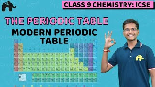 The Periodic Table Class 9 ICSE Chemistry | Selina Chapter 5|Modern Periodic table