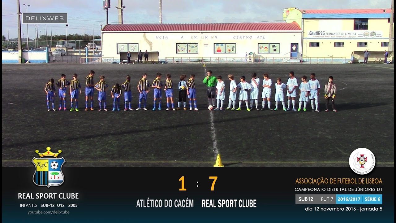 Atlético do Cacém (1-7) Real Sport Clube