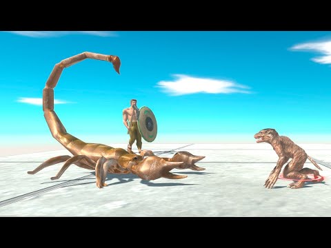 EMPEROR SCORPION & CRIXUS THE GAUL vs EVERY UNIT   Animal Revolt Battle Simulator