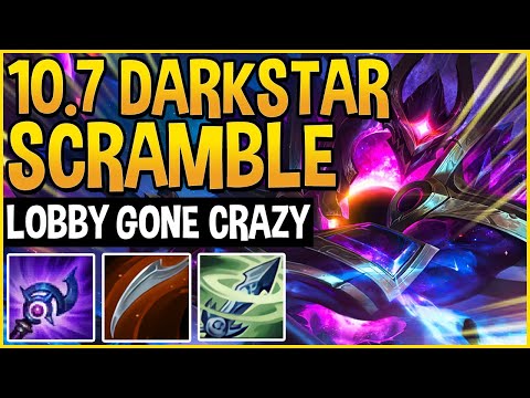 10.7 MORDEKAISER DARKSTAR SCRAMBLE! | TFT Galaxies | Teamfight Tactics