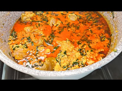 THE BEST METHOD TO MAKE EGUSI SOUP // TIPS ON HOW TO ACHIEVE A LUMPY EGUSI SOUP