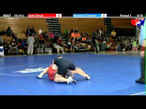 WM 67 KG - RD1 - Demi Strub (Gator) vs. Veronica Carlson (NYAC)