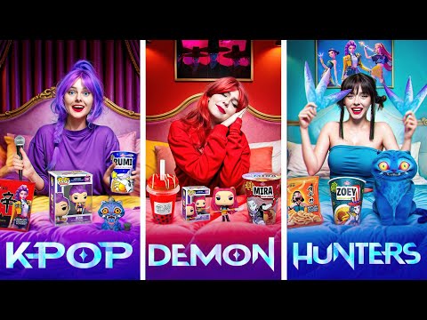 НОЧЕВКА в стиле KPOP DEMON HUNTERS пошла не по плану - ЧЕЛЛЕНДЖ !
