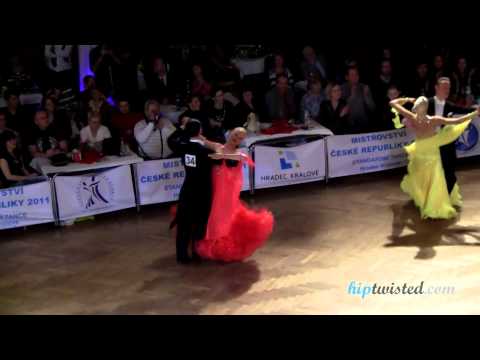 Oscar Pedrinelli - Kamila Brozovska, Czech standard championship 2011, final round - slowfox