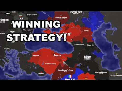 Winning Strategy Caucasia Map! Territory Games io - Territorial IO Winning Strategy!