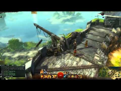 Guild Wars 2 Elementalist Gameplay Walkthrough - Caledon Forest Full Map