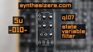 Video thumbnail for 5U // Synthesizers.com - Q107 State Variable Filter by DiscoverNoise