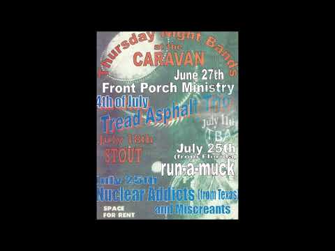 The pavement by tread asphalt trio