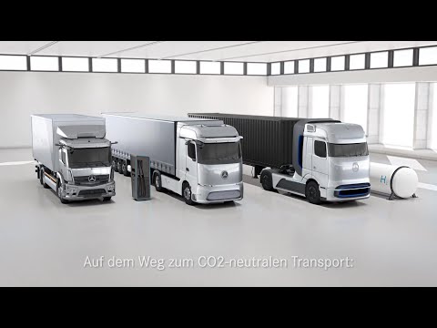 Weltpremiere Mercedes-Benz GenH2 Truck - Wie sich unsere CO2-neutralen Lkw perfekt ergänzen