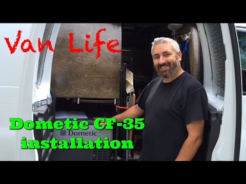 Van Life; Dometic CF-35 Installation!